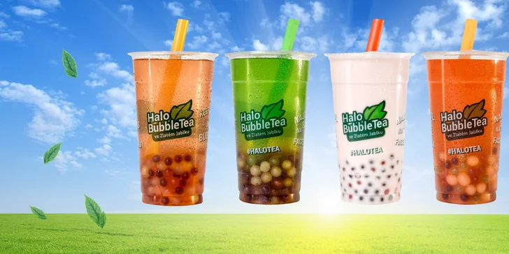 Práskněte do toho s Halo Bubble Tea a pořádnou porcí kuliček