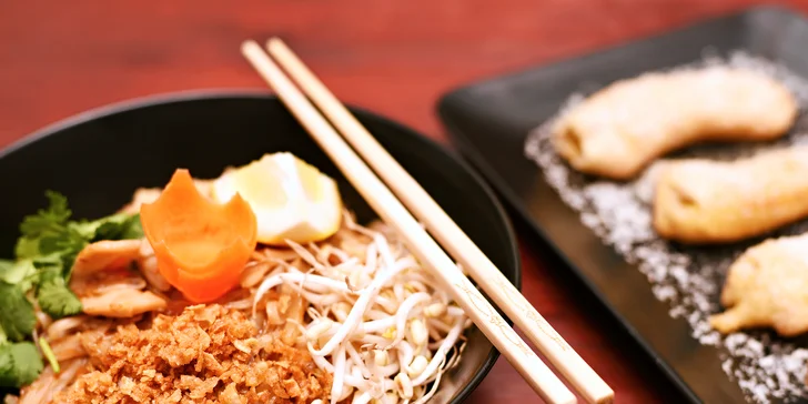 Přehlídka exotiky ve 4 chodech: Asijské menu samostatně i pro dva