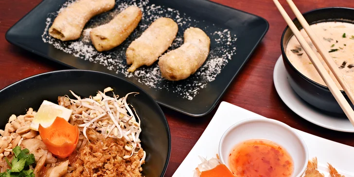 Přehlídka exotiky ve 4 chodech: Asijské menu samostatně i pro dva