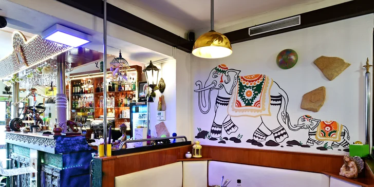 Otevřený voucher na indické a kašmírské speciality v hodnotě 500 či 800 Kč