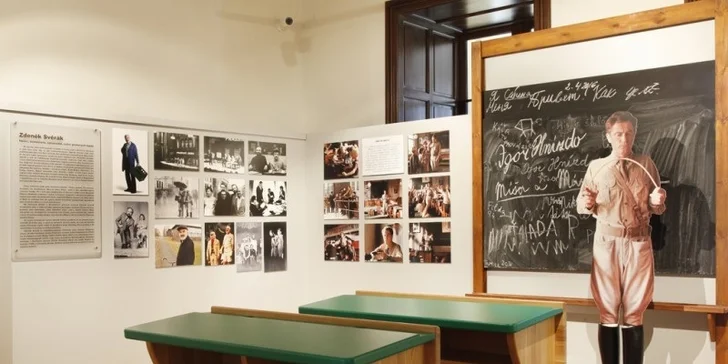 Filmová expozice Jana a Zdeňka Svěrákových na zámku v Čechách pod Kosířem