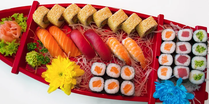 Snězte, co se do vás vejde: 2hodinová sushi hostina v OC Novodvorská Plaza