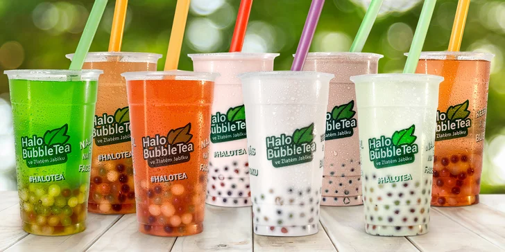 Práskněte do toho s Halo Bubble Tea a pořádnou porcí kuliček