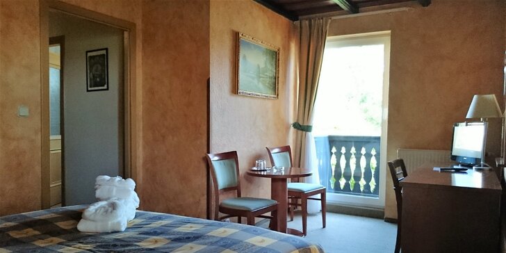 Relaxace v Mariánkách: Ubytování s polopenzí v hotelu s vlastní rozhlednou