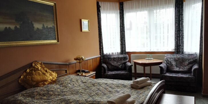 Relaxace v Mariánkách: Ubytování s polopenzí v hotelu s vlastní rozhlednou