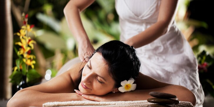 70minutová relaxace: masáž zad dle výběru vč. masáže nohou, rukou či krku