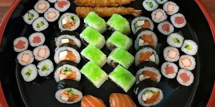 To nejlepší z Asie: Lákavý sushi set až pro 4 labužníky v restauraci Lumio