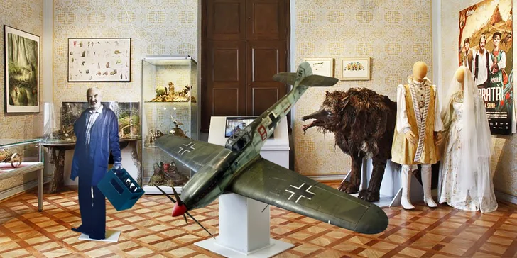 Filmová expozice Jana a Zdeňka Svěrákových na zámku v Čechách pod Kosířem