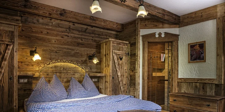 Za kamzíky i do vířivky: wellness pobyt s polopenzí v oceněném penzionu Strachan