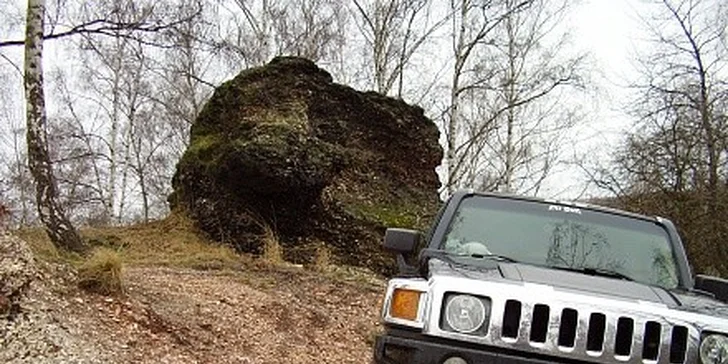 Adrenalinová jízda v Hummer H3 po dobu 45 minut