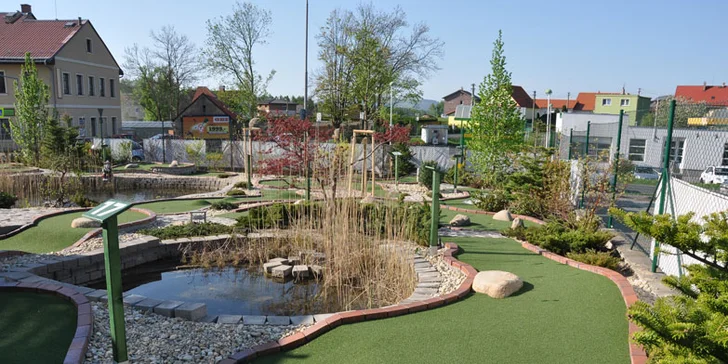 I golf může být dobrodružstvím: celodenní hra adventure golfu v Liberci