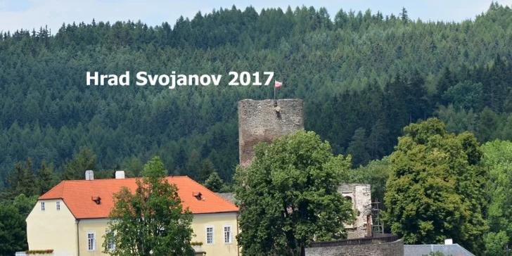 Prohlídka hradu Svojanov pro jednoho, dva či rodinu