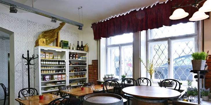 Takhle chutná jaro v Itálii: 5chodové degustační menu a sklenka vína pro dva