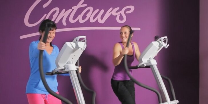 Neomezené měsíční členství ve fitness Contours pro ženy