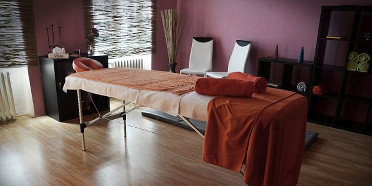 Úleva těla a odpočinek duše: masáž v délce až 120 minut dle výběru