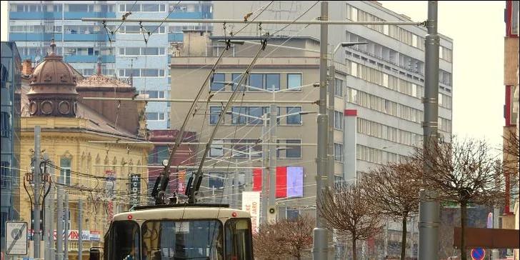 Tříhodinová projížďka historickým trolejbusem Škoda Sanos 329