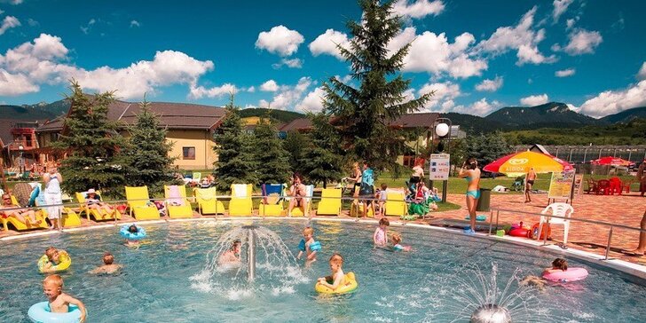 Wellness & Aquapark pobyt v Bešeňové s polopenzí a slevou do Gino Paradise