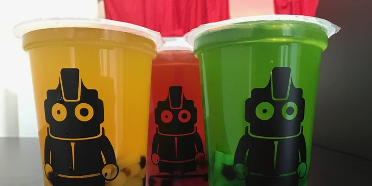 Čaj, který má koule: Bubble Tea v kelímku s extra porcí želé