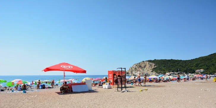 7 nocí v Černé Hoře v letovisku Čanj: hotel 250 m od pláže s plnou penzí