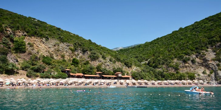 7 nocí v Černé Hoře v letovisku Čanj: hotel 250 m od pláže s plnou penzí