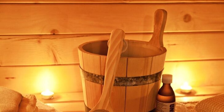 2 hodiny relaxu: Thajská nebo olejová masáž a vstup do hřejivé sauny