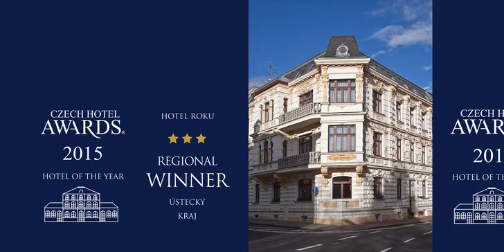 Pohádkový pobyt v oceněném hotelu v Teplicích se vstupem do aquaparku i lázní