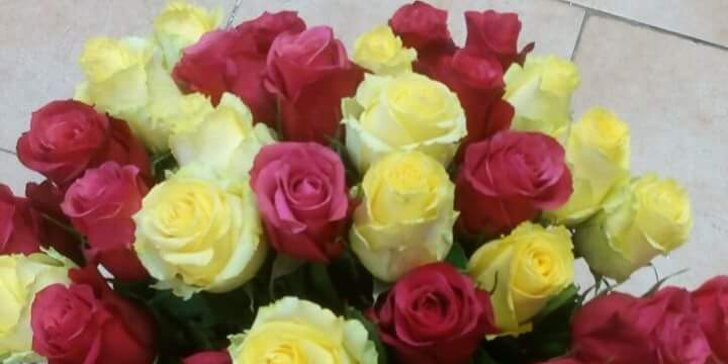 Voňavá kytice růží z lásky i s doručením - velikost dle výběru