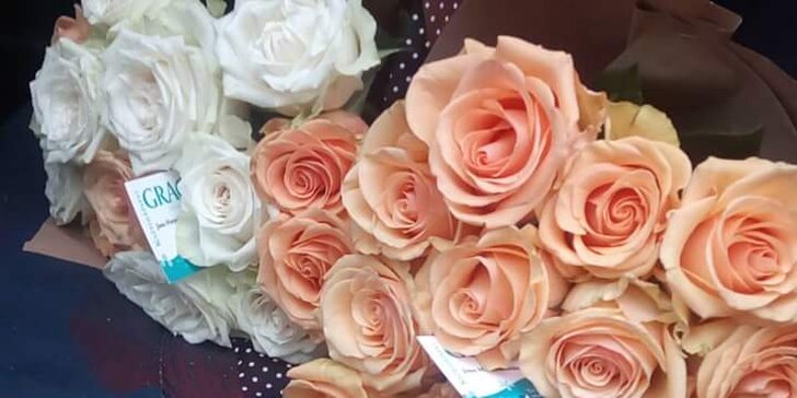 Máj, lásky čas: nádherná kytice růží i s doručením