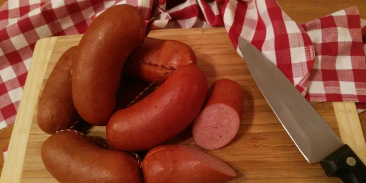 Špekáčky s 85% podílem masa: 1, 2 nebo 3 kg ke každému táboráku