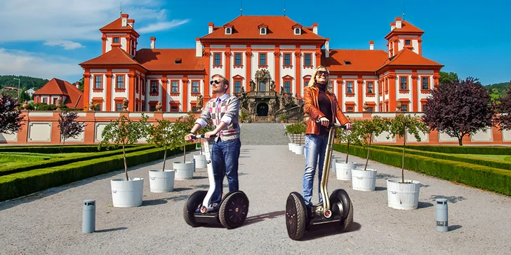 Trójou na Segwayi: projíždějte se 30 či 60 minut