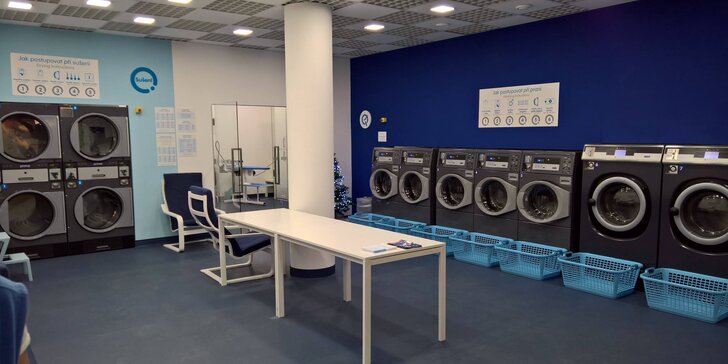 Profesionální mandlování a žehlení v prádelnách Quickwash v Plzni