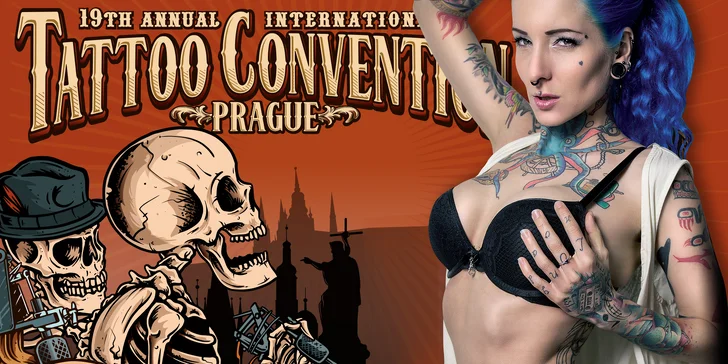 Vstupenka na mezinárodní tatérský festival Tattoo Convention 2017