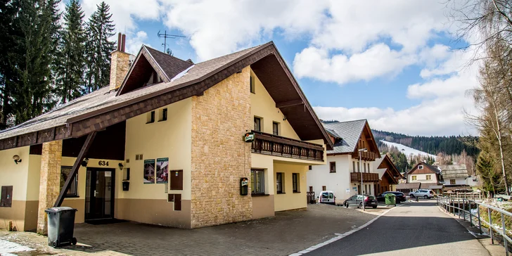 Dovolená v Harrachově: 2 nebo 5 nocí s polopenzí a all inclusive nápoji