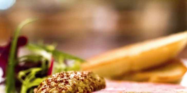 Poctivé degustační menu z čerstvých surovin pro 1 nebo 2 labužníky