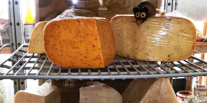 Delikatesy na váš stůl: 500 g klobás z mangalice nebo 380 g baby goudy