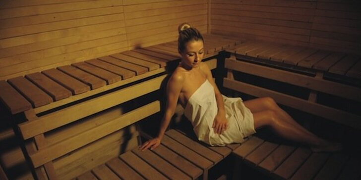 Wellness chvilka pro dva: hodina v privátní finské nebo parní sauně