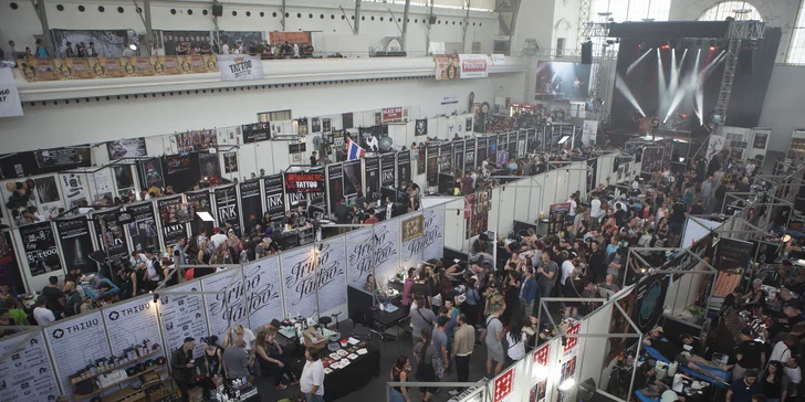 Vstupenka na mezinárodní tatérský festival Tattoo Convention 18.–20. 5. 2018
