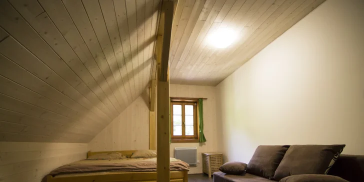 Kouzelná roubenka v Orlických horách s wellness, grilem a zábavou