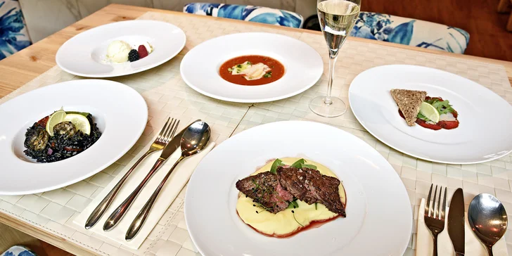 Gurmáni, pozor: 5chodové jarní degustační menu v rodinném bistru pro 2 osoby
