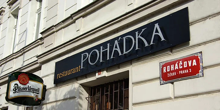Pečená vepřová žebírka pro 4 v restauraci Pohádka