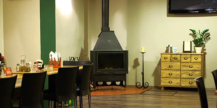 Pečená vepřová žebírka pro 4 v restauraci Pohádka