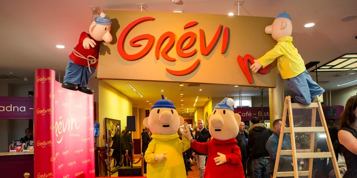 Vstup do muzea voskových figurín Grévin a případně plavba po Vltavě