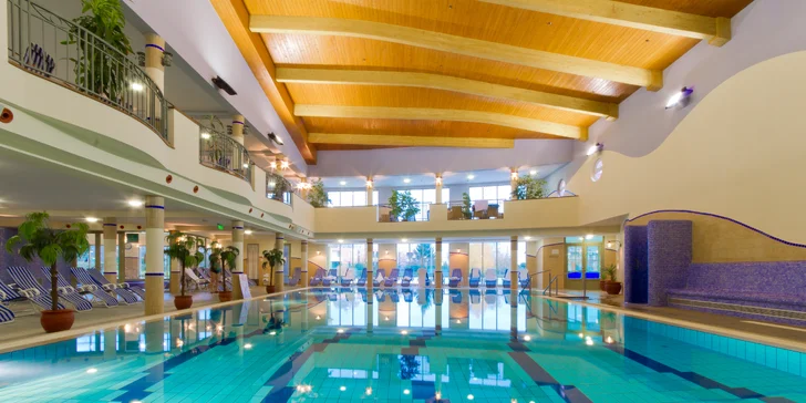 Maďarský Zalakaros: polopenze a neomezený vstup do bazénů a saun