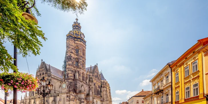 Historické centrum Košic vás okouzlí.