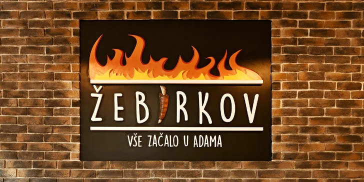 Na jídlo do Žebírkova: naducaný hovězí burger, porce hranolků i Coleslaw