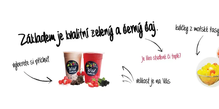Ať vás pití čaje baví: kelímek libovolného bubble tea ve vybrané provozovně