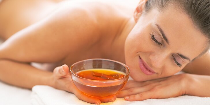 Medová detoxikační masáž