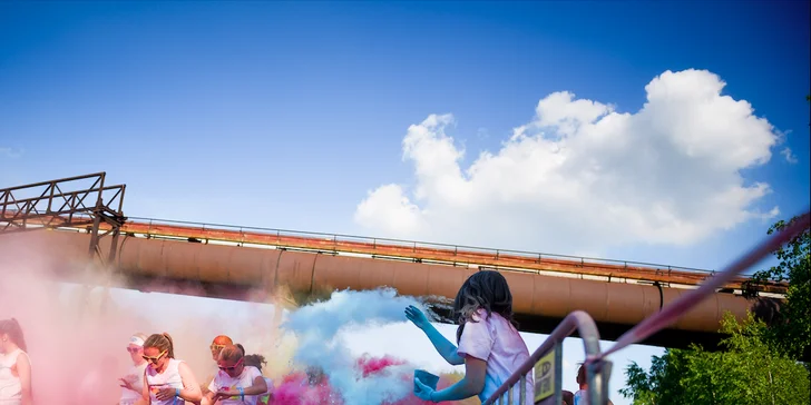 Registrace na barevný běh Spokey Rainbow Run s doprovodným programem