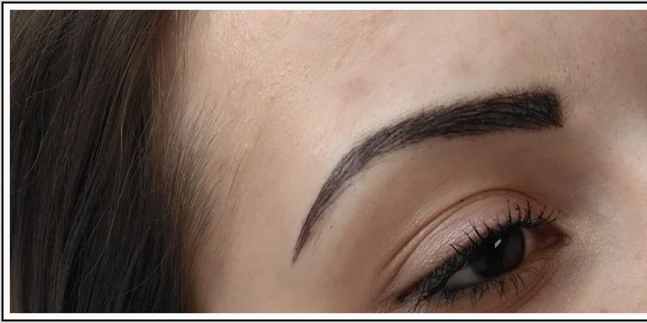 Permanentní make-up obočí technikou vláskování - nové nebo oživení