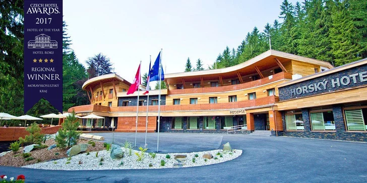 Zimní pohádka: skvělé wellness a polopenze v beskydském hotelu Čeladenka